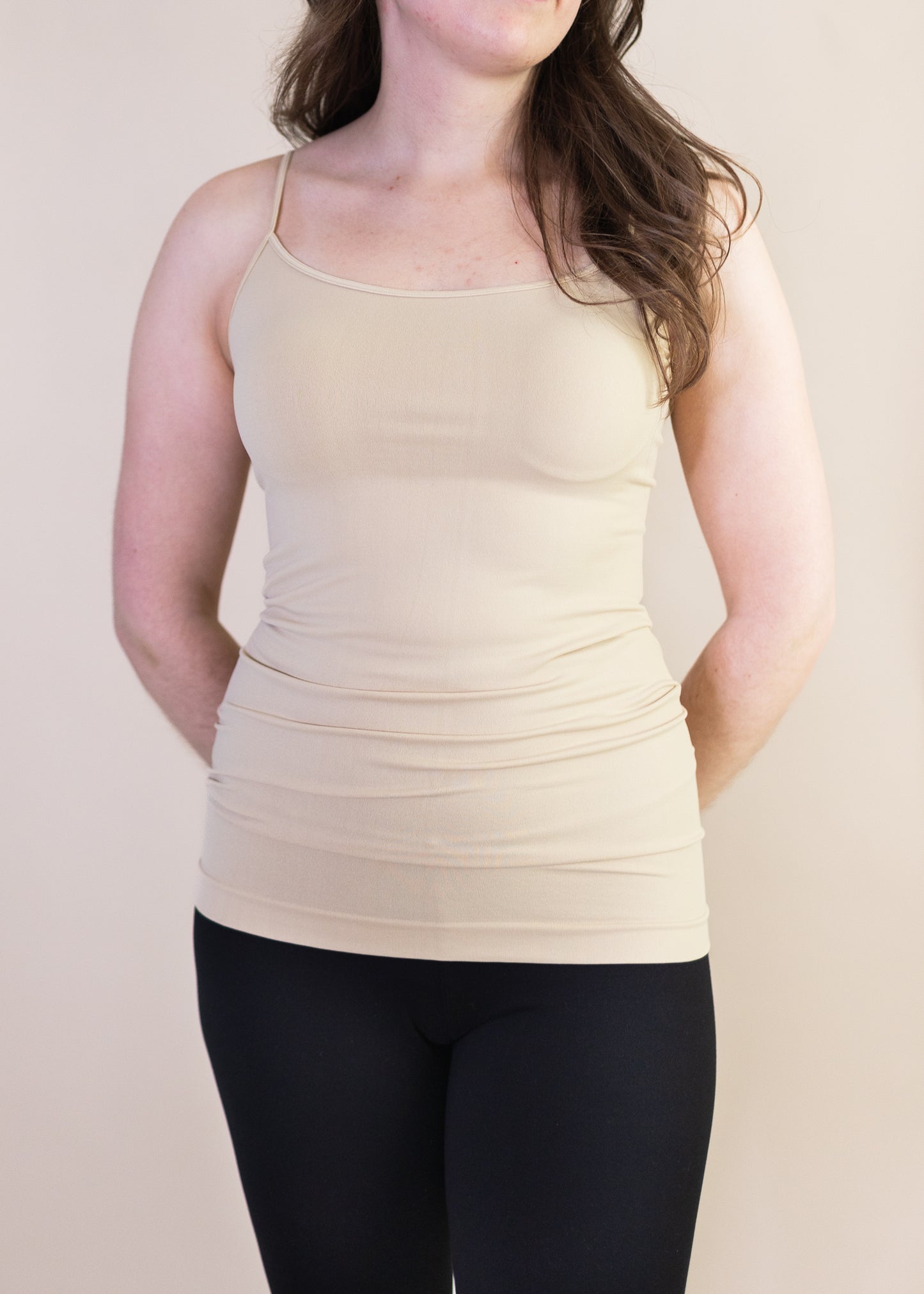 Signature Camisole in Stone | NikiBiki