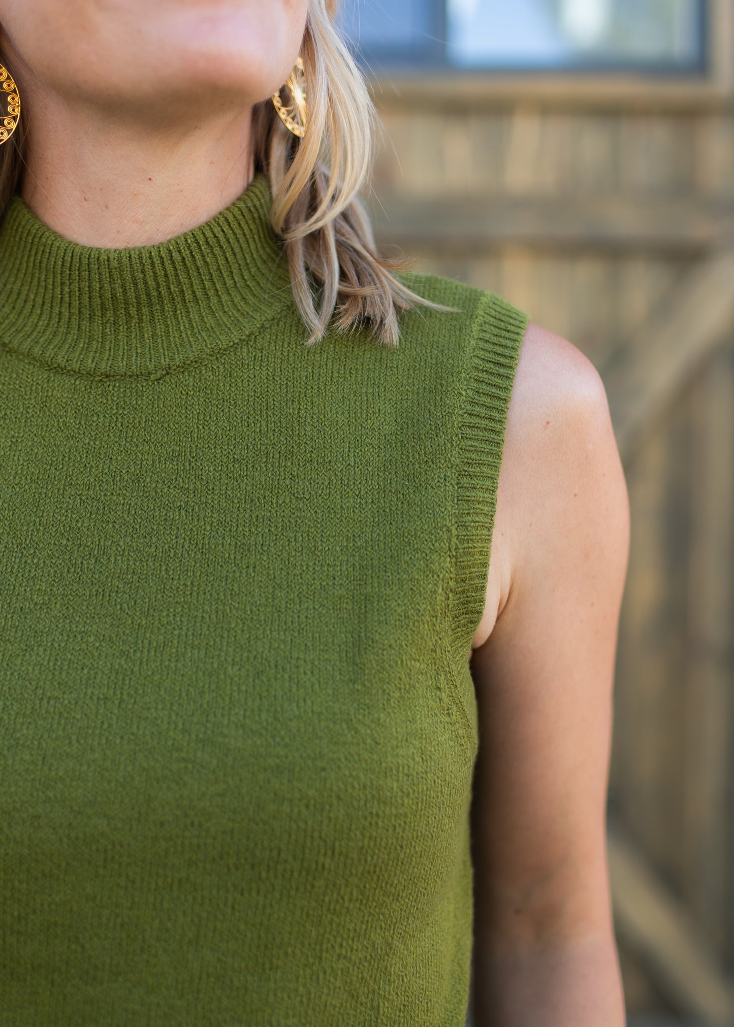 Fuzzy Shell in Olive | Sanctuary