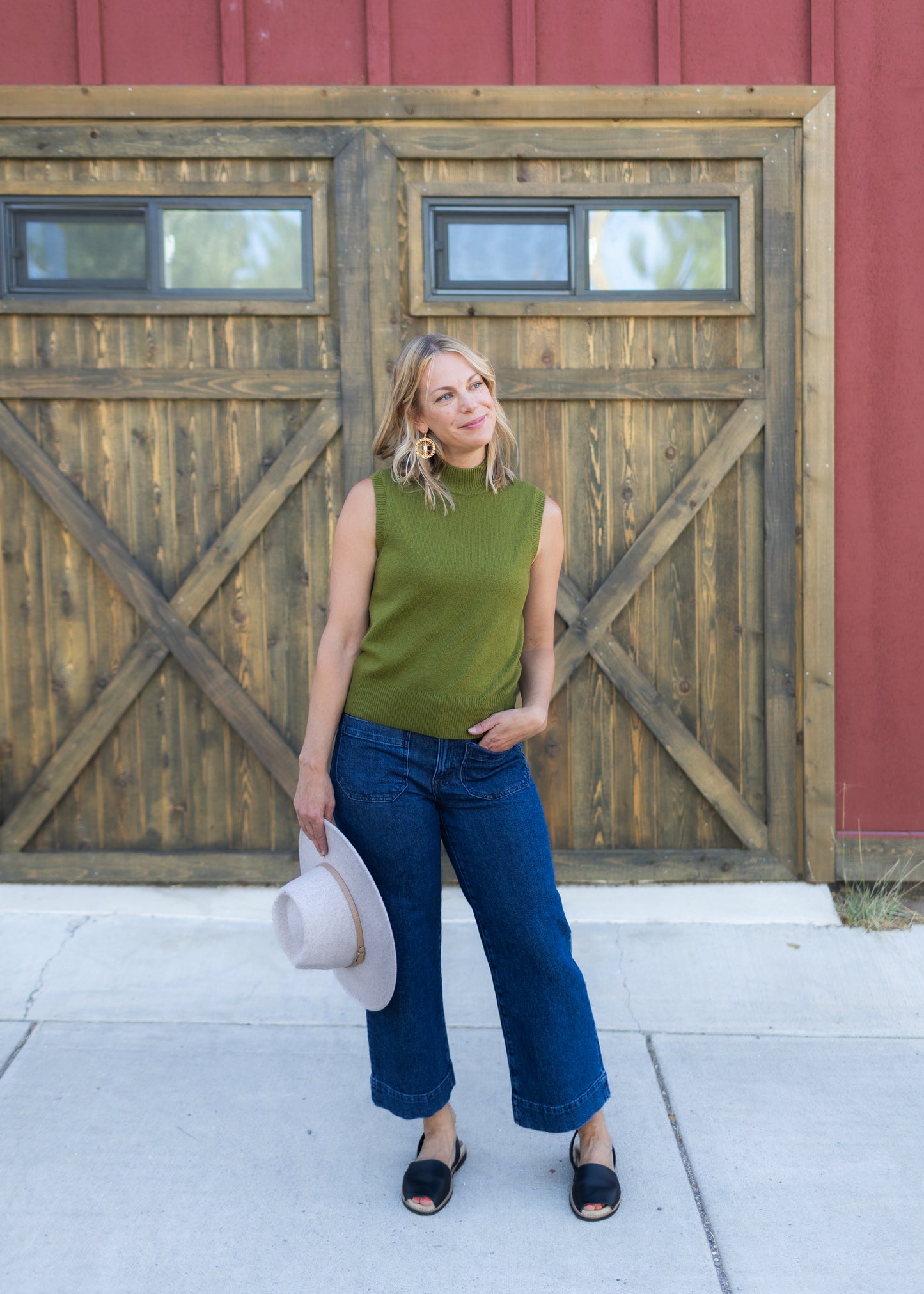 Fuzzy Shell in Olive | Sanctuary