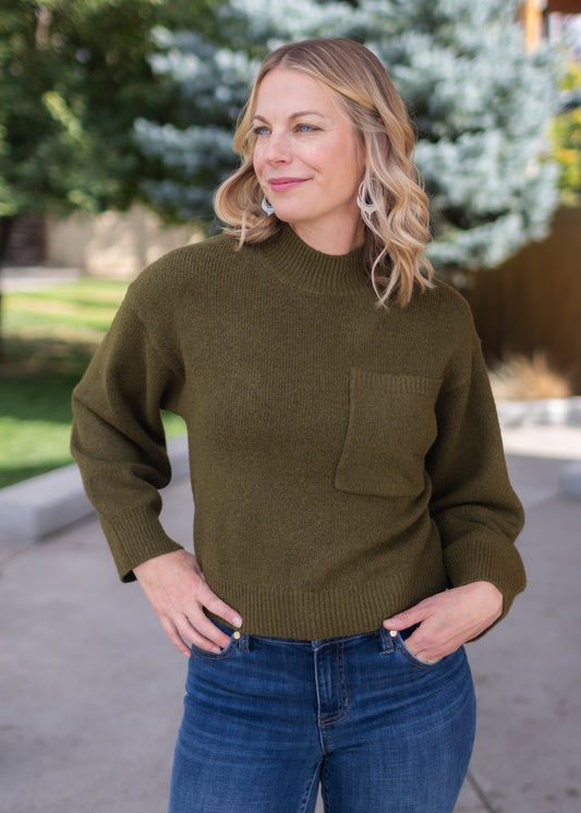 Crew Sweater in Martini | Sanctuary