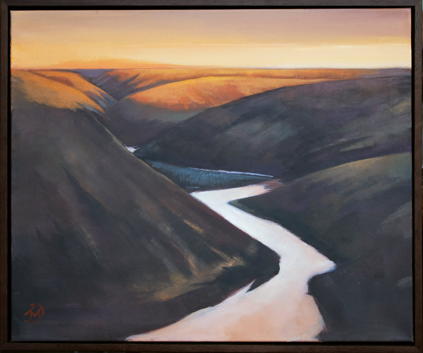 "Above the Deschutes" Oil Painting | Janice Druian