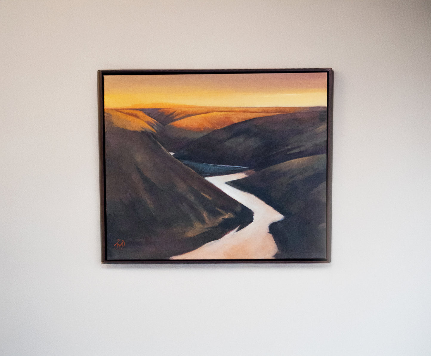 "Above the Deschutes" Oil Painting | Janice Druian