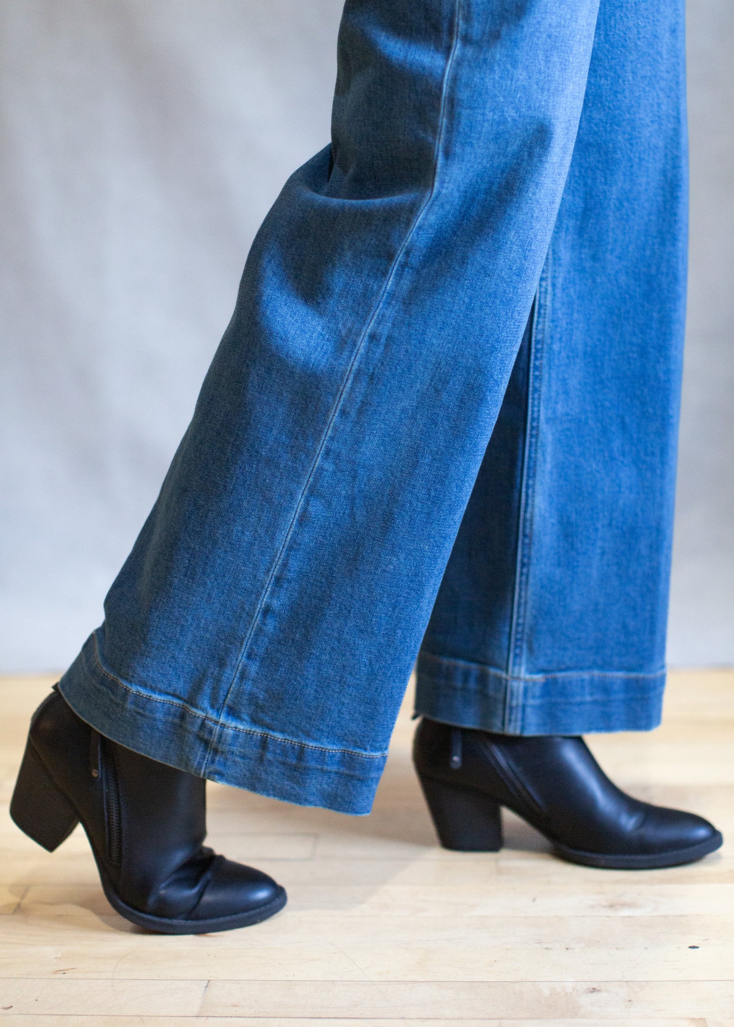 Audrey High Rise Wide Leg in Bluenote | Dear John