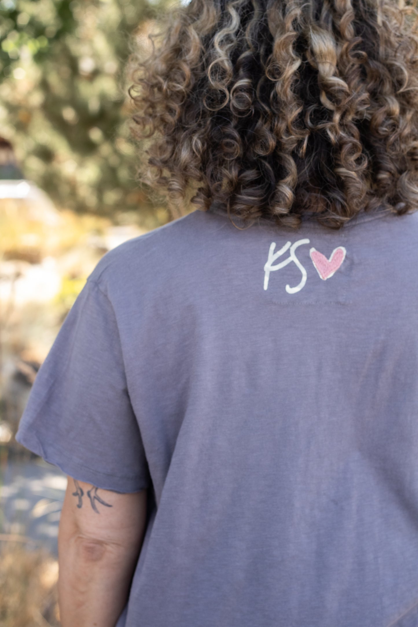 Peace Tee in Gray | Caite