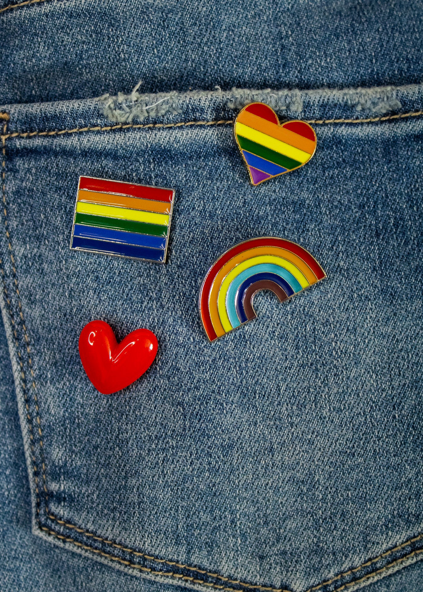 Rainbow Pin