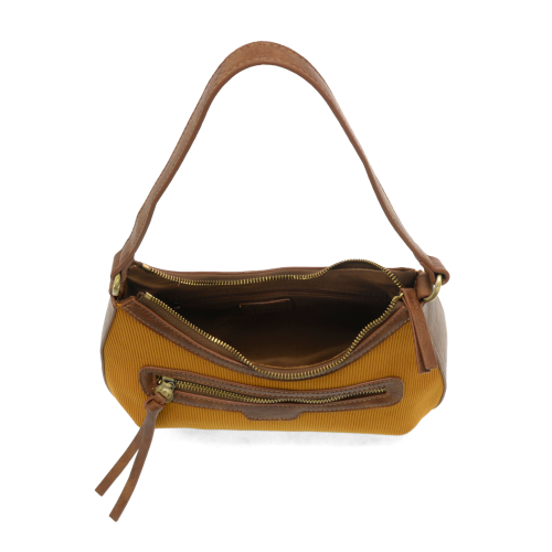 Corduroy Hallie Bag in Dijon
