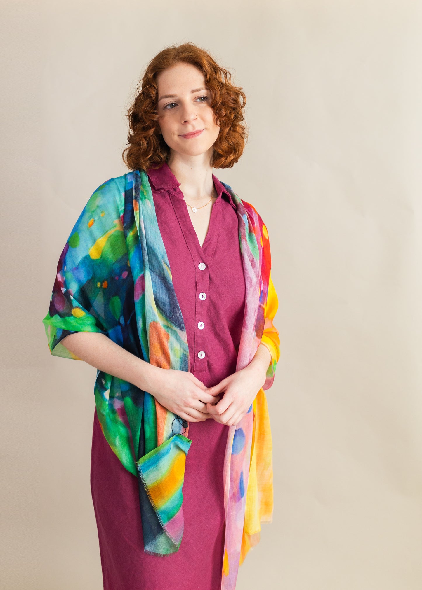 Lucky Colorful Long Scarf