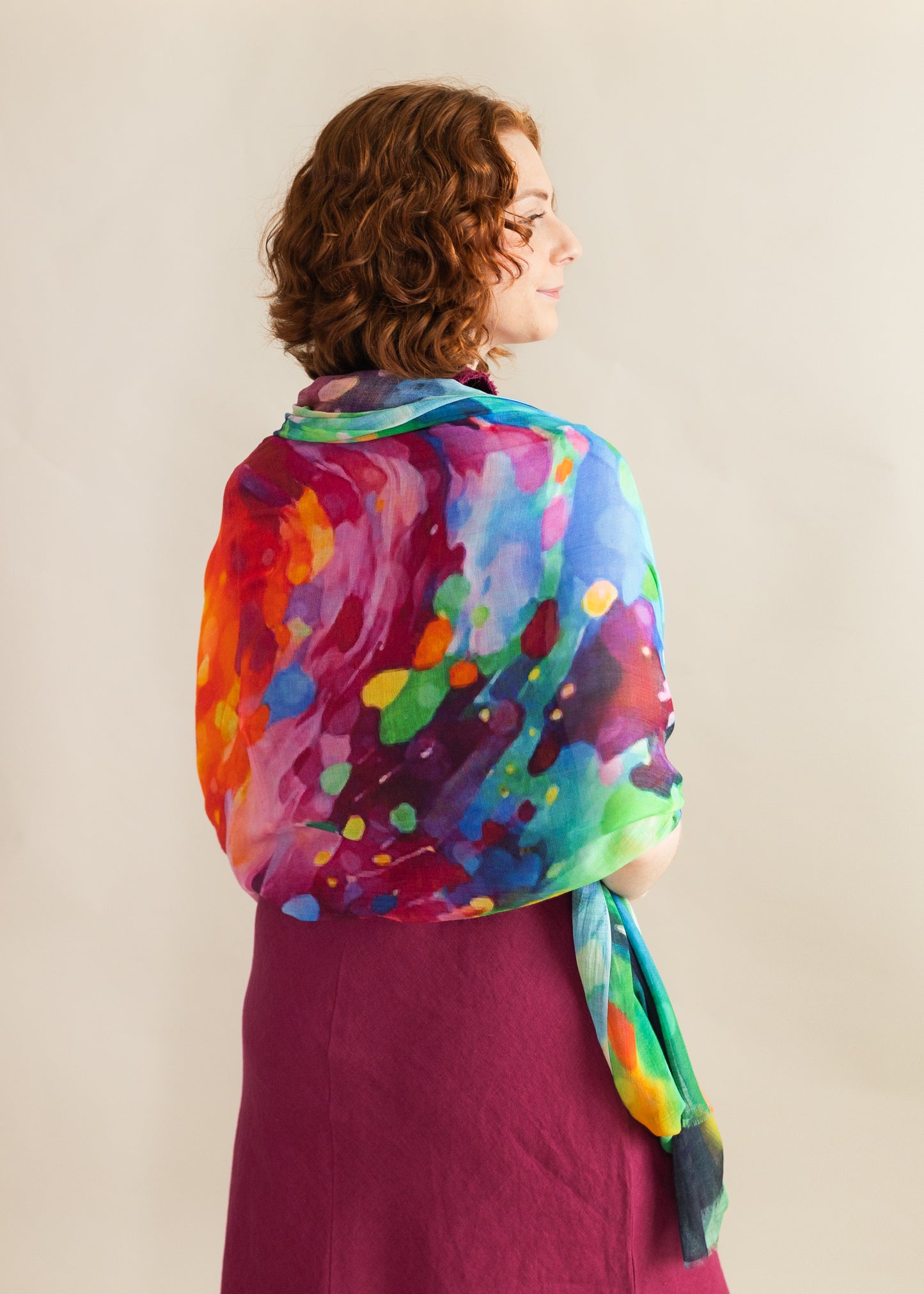 Lucky Colorful Long Scarf
