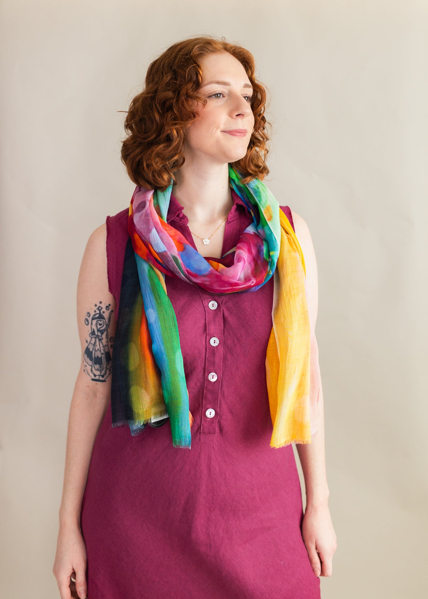 Lucky Colorful Long Scarf