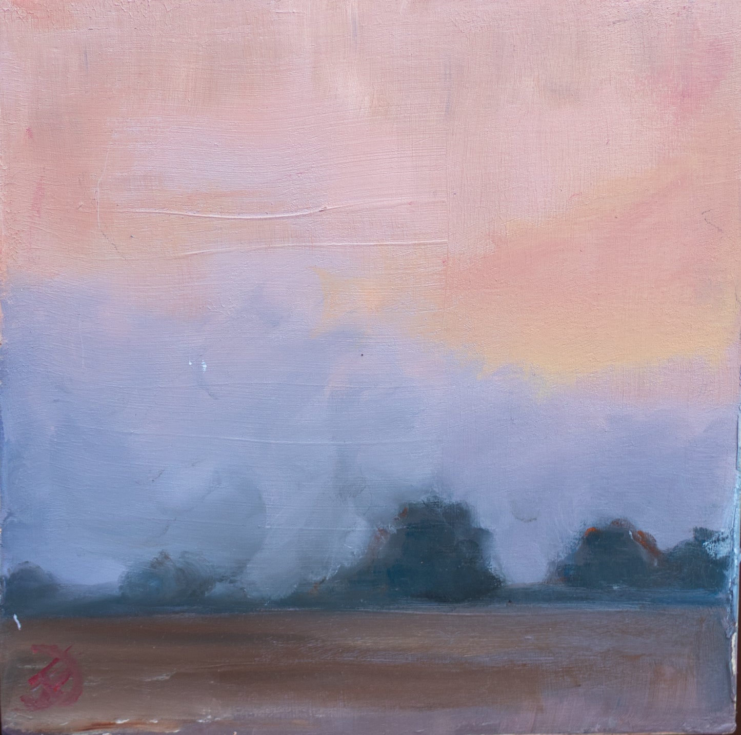 "Twilight" Mini Oil Painting