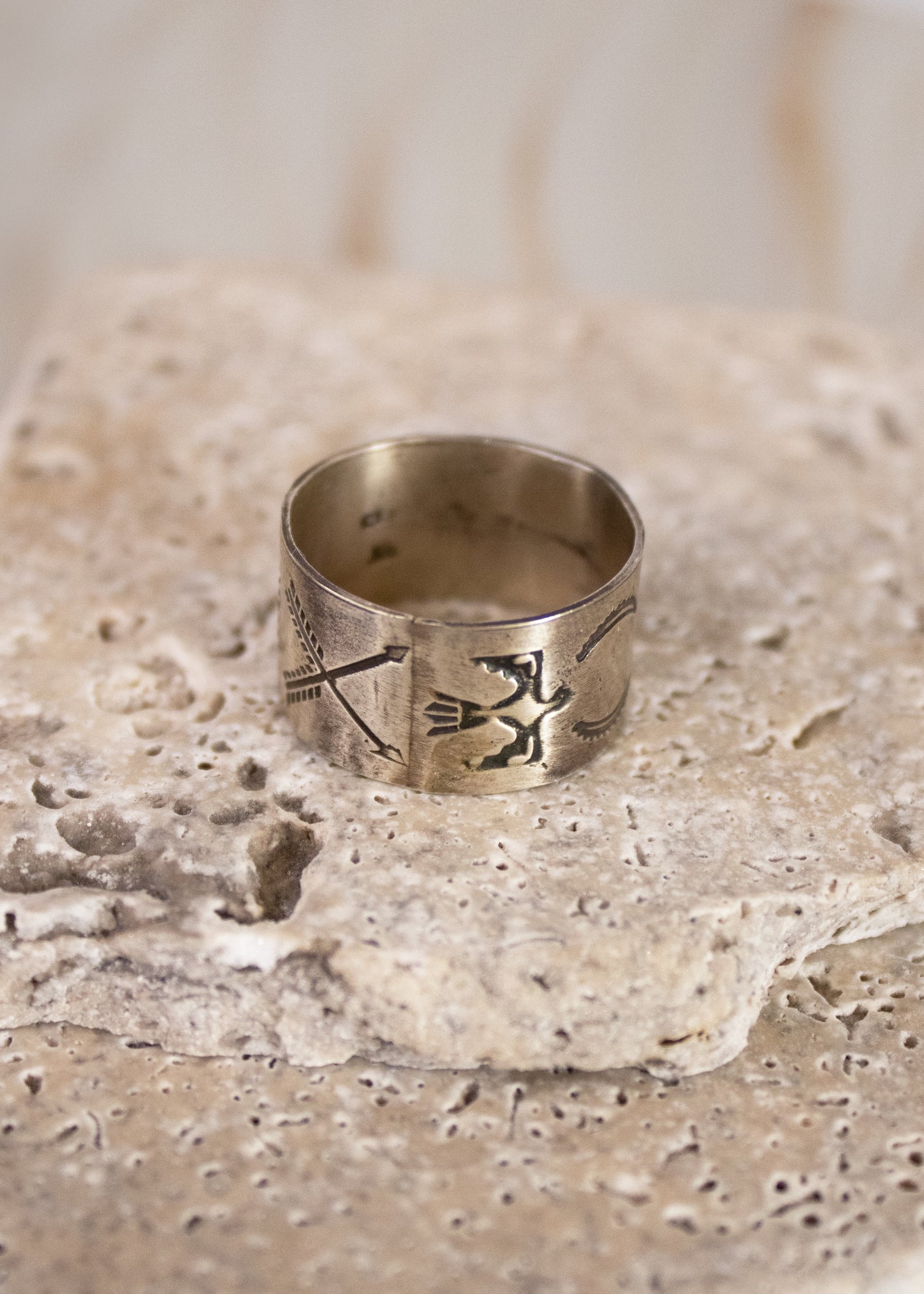 Stamped Cigar Band Ring | CLP