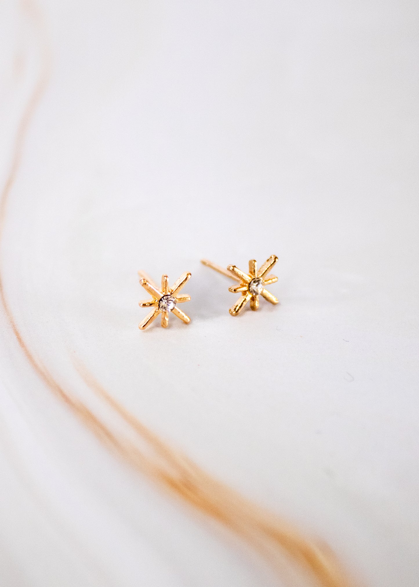 Starburst Sparkle Post Earrings