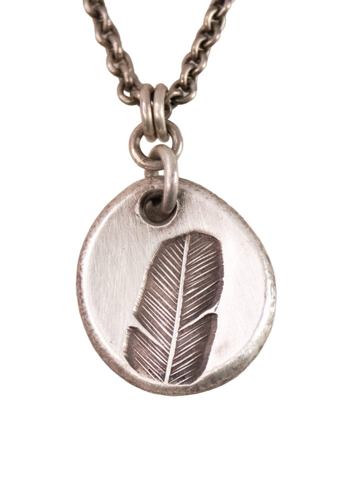 Hand-Forged Feather Necklace | John Paul Designs