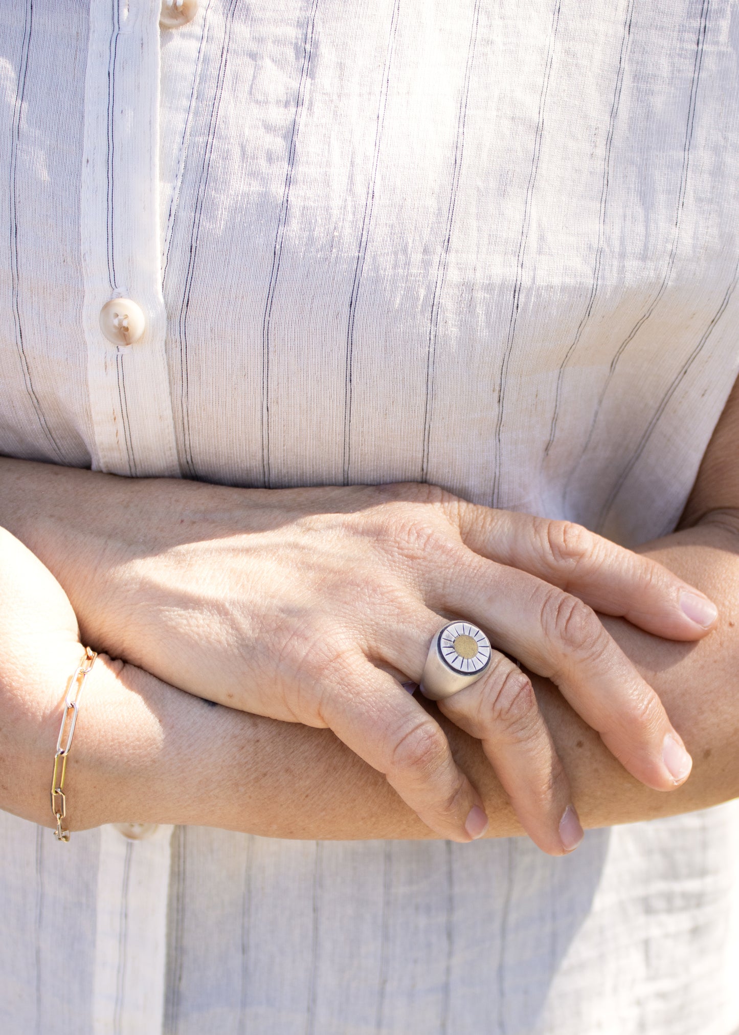 Silver Sun Ring | Jane Diaz