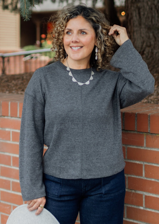 Cozy Top in Heather Ink | Sanctuary