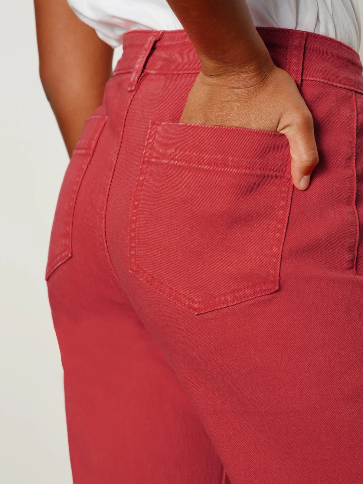 Marine Crop Jean in Tulip | Sanctuary