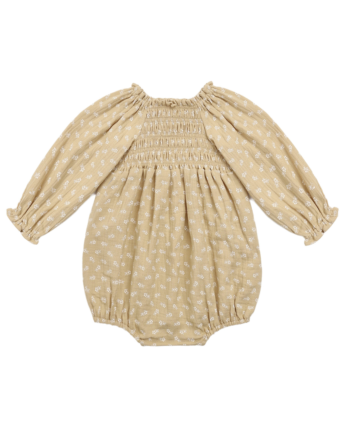 Butterscotch Floral Eden Romper