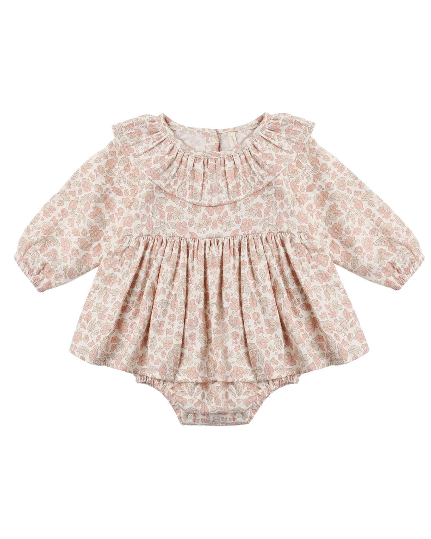 Pink Blossom Romper Dress