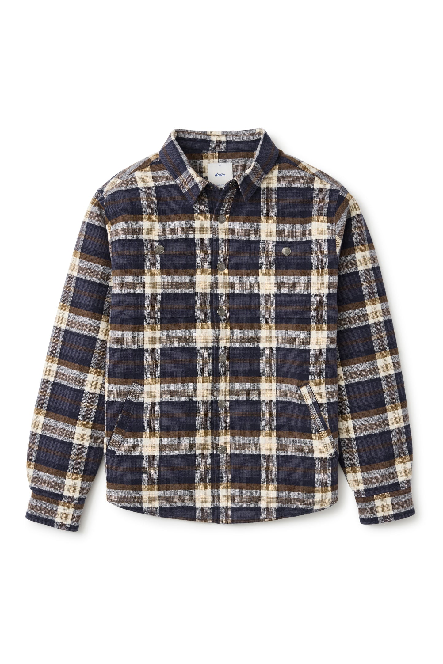 Harold Jacket in Navy Plaid | Katin