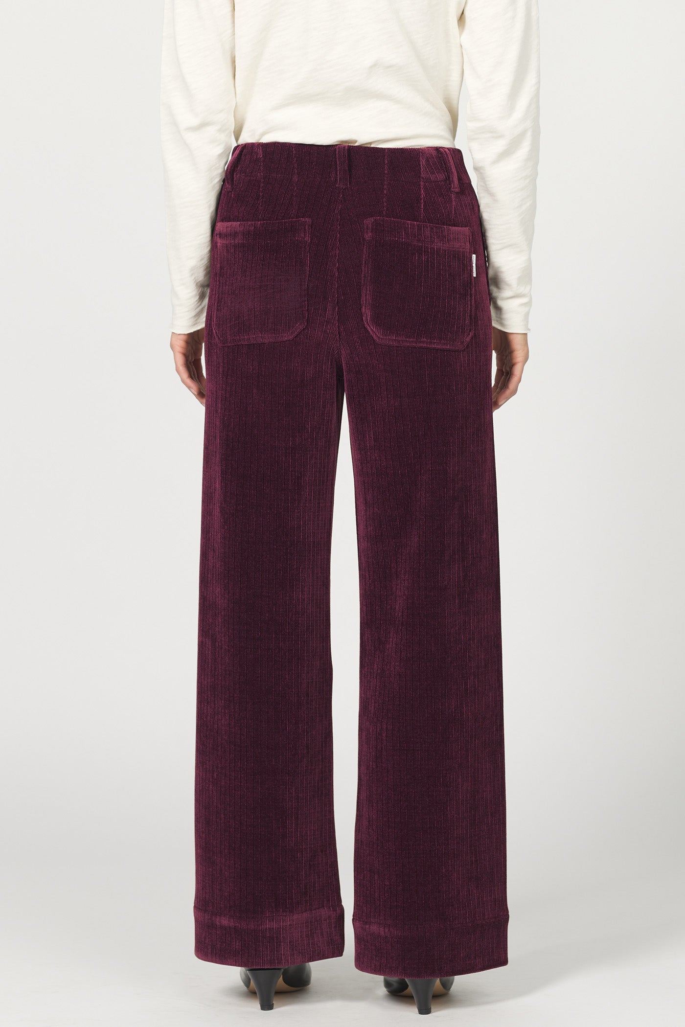 Audrey Chenille High Rise in Fig | Dear John