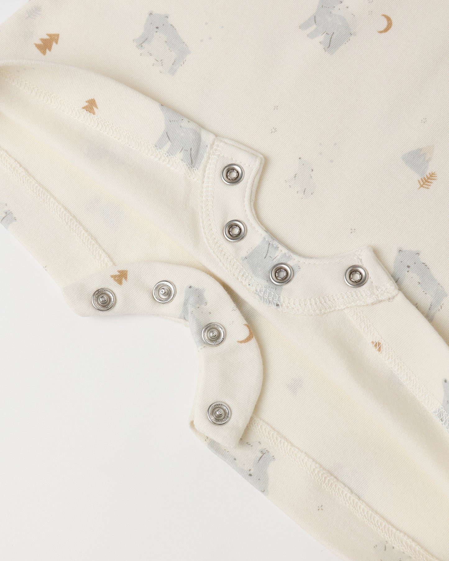 Polar Bears Long Sleeve One Romper