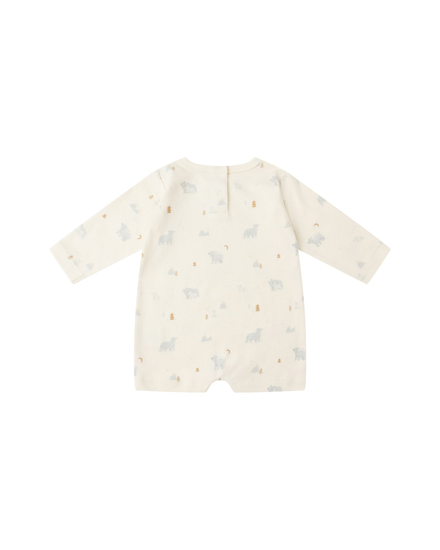 Polar Bears Long Sleeve One Romper