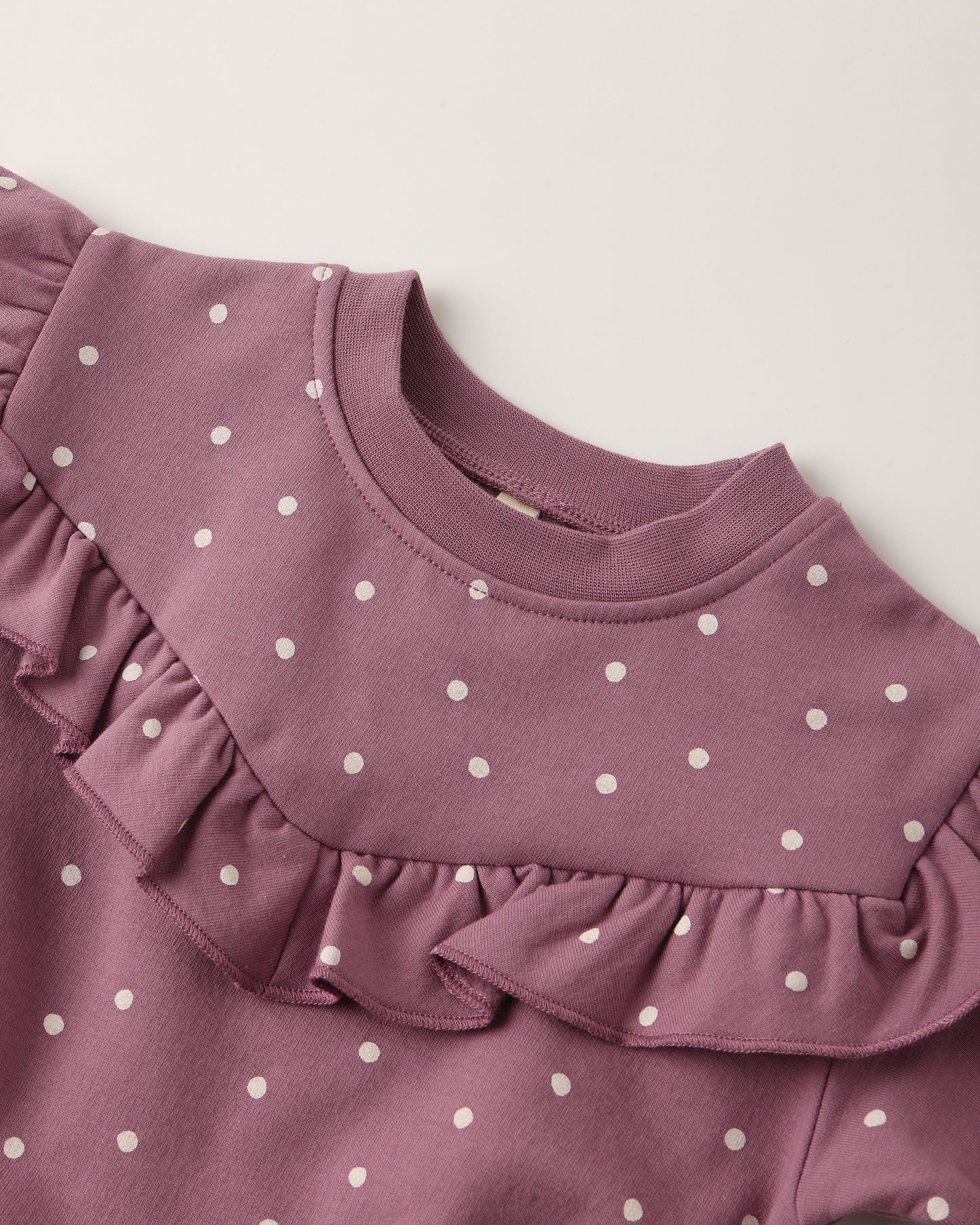 Mulberry Ruffle Sweatshirt