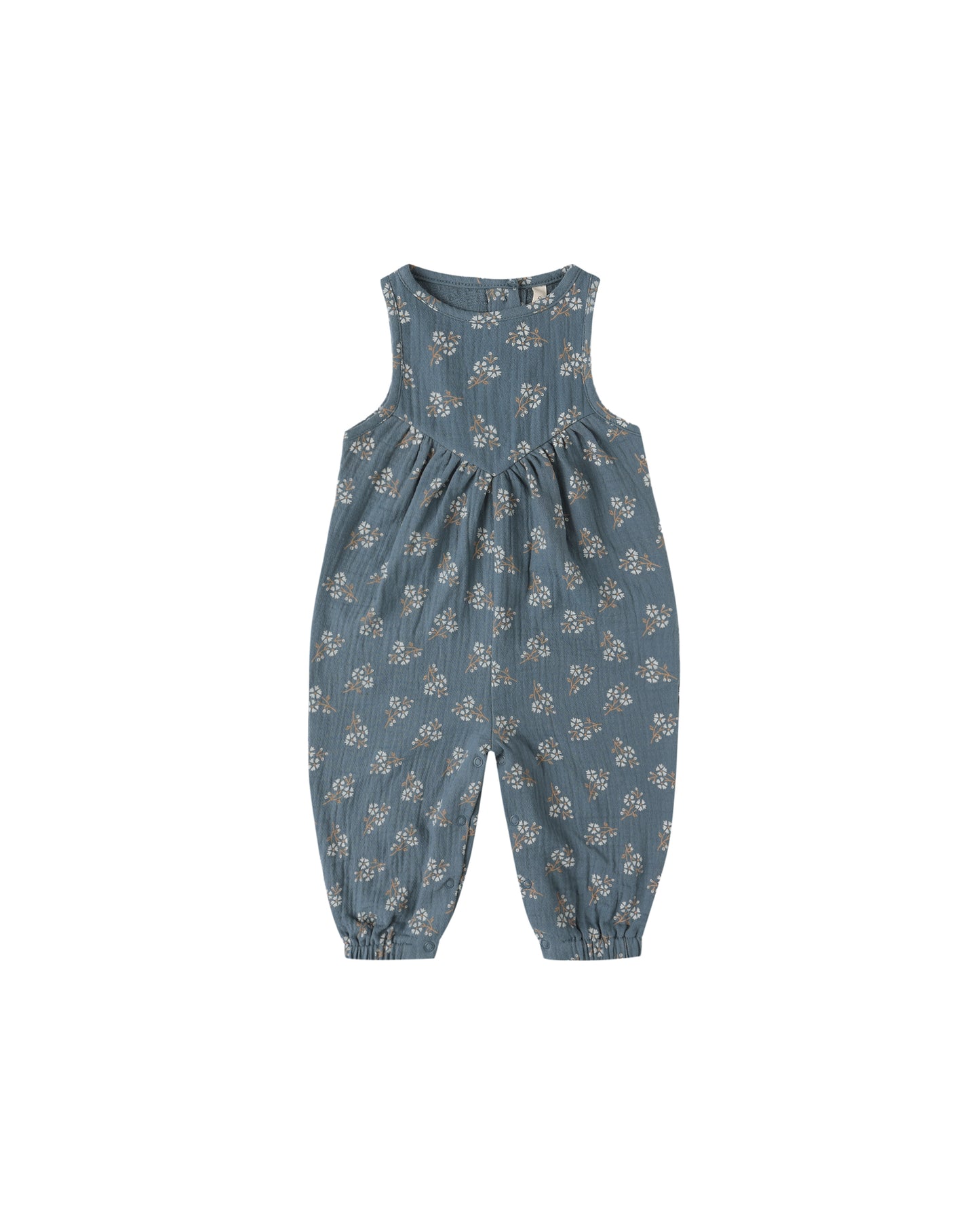 Blue Floral Maisie Overalls