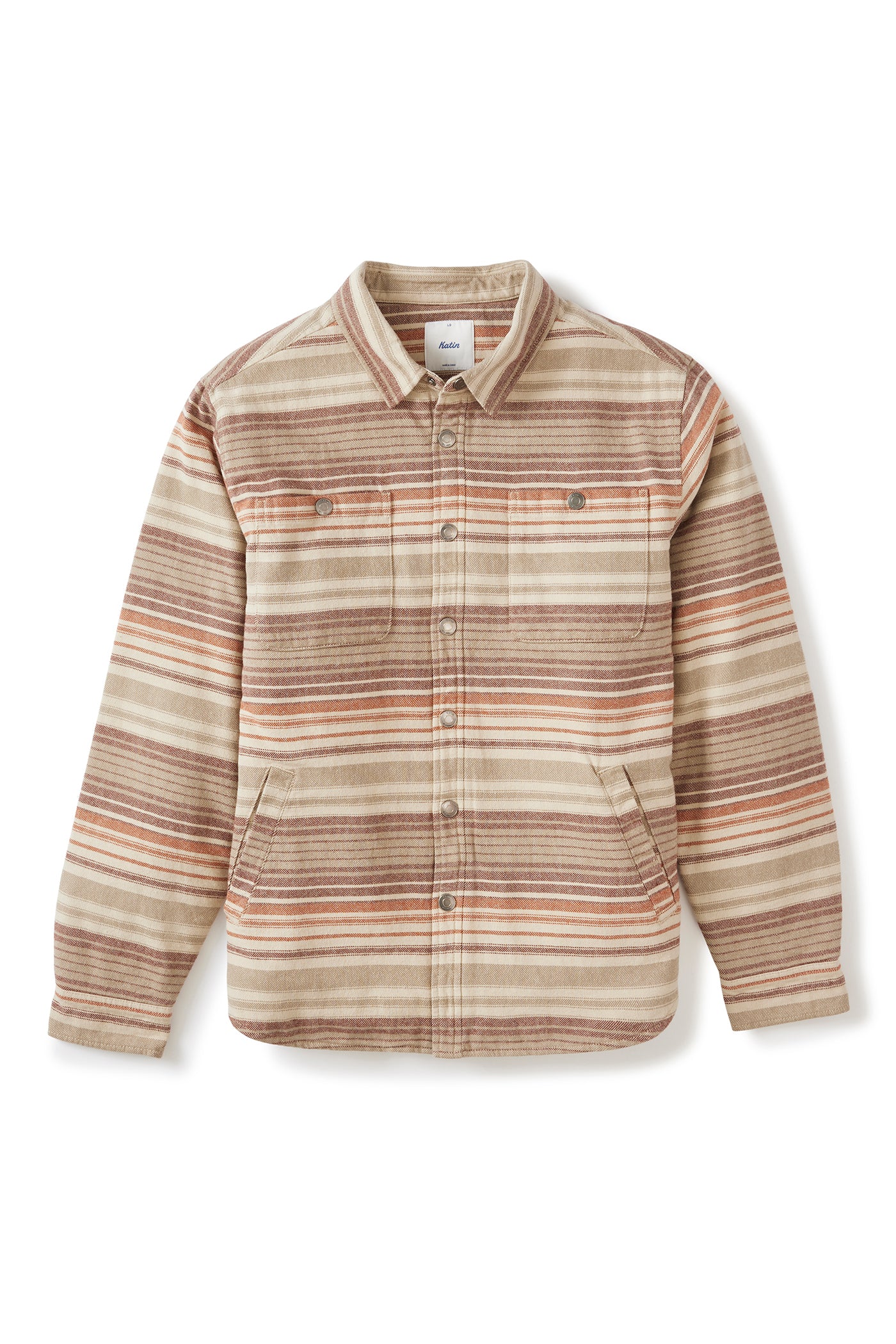 Harold Jacket in Mahogany Stripe | Katin