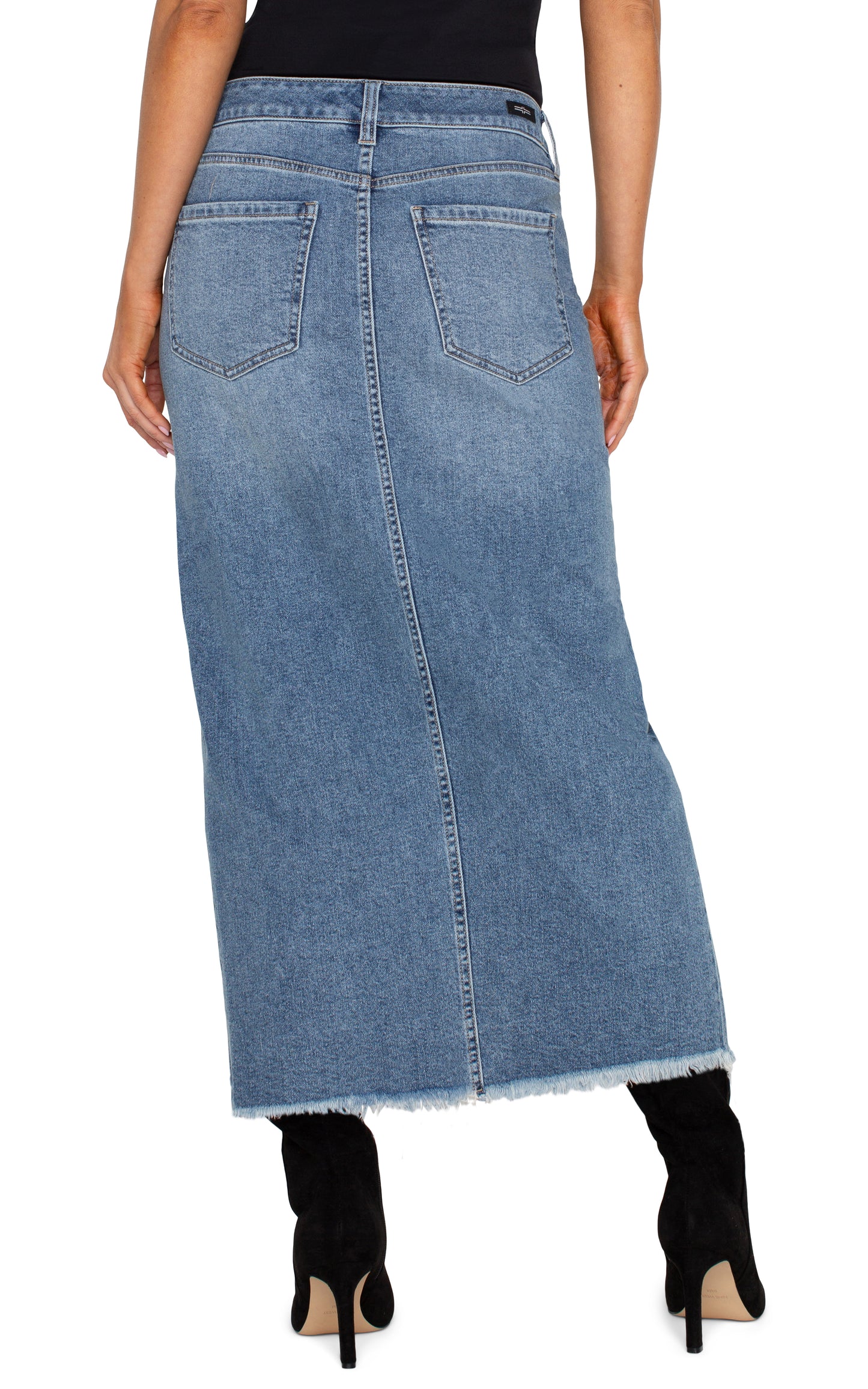 Slit Maxi Skirt in Tanglewood | Liverpool