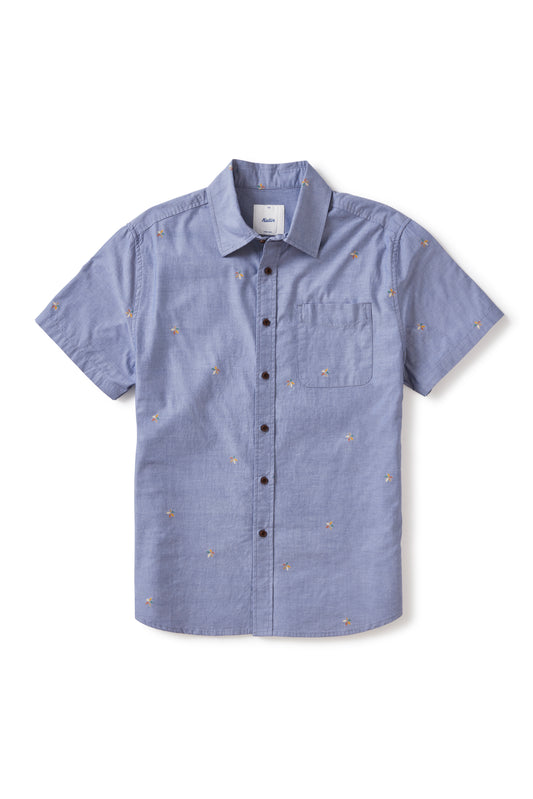 Chroma Shirt in Washed Blue | Katin