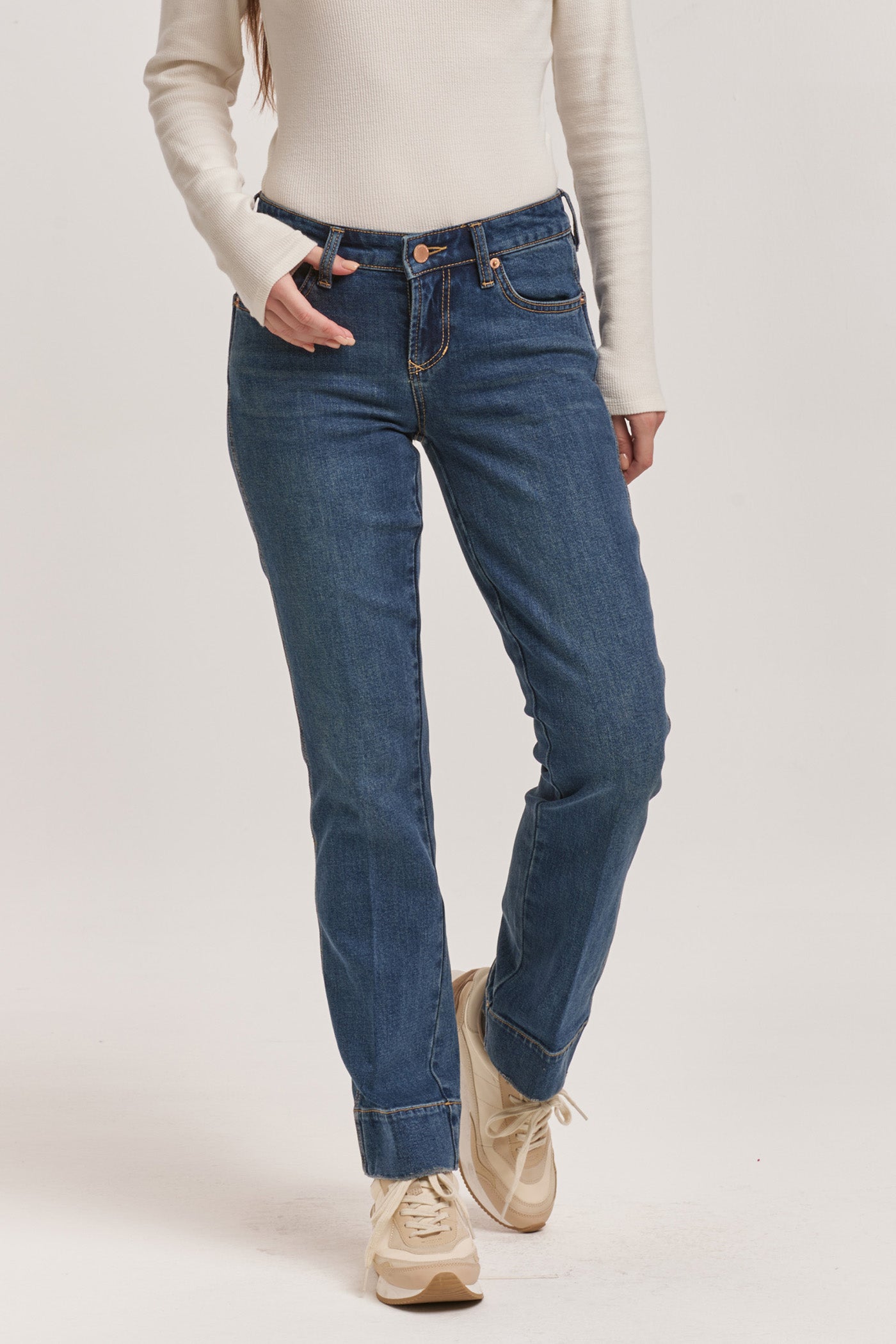 Playback Slim Straight Jean in Skyler | Dear John