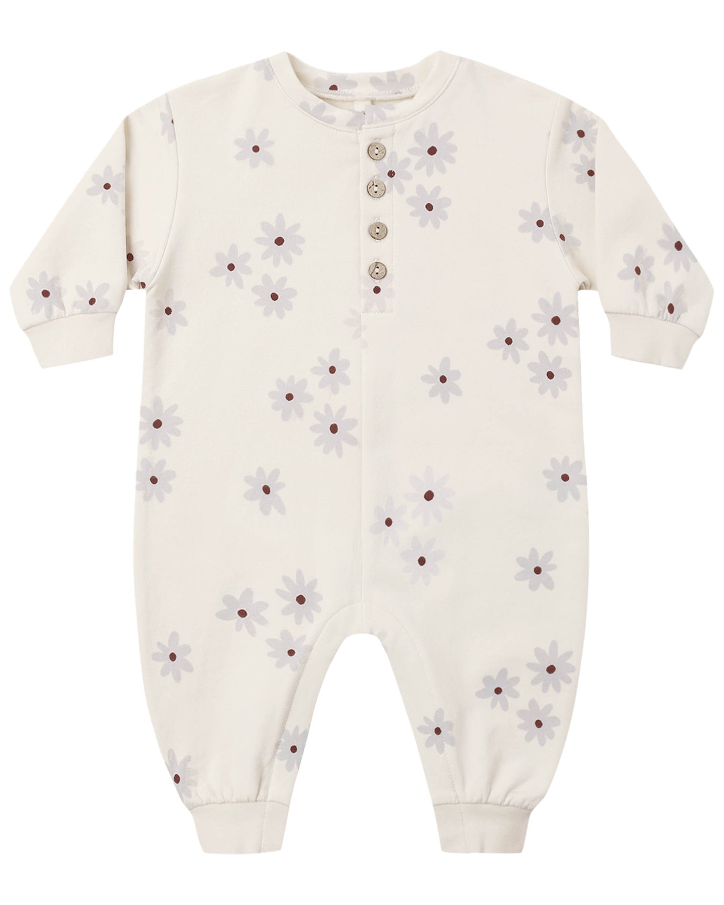 Blue Daisy Relaxed Jumpsuit