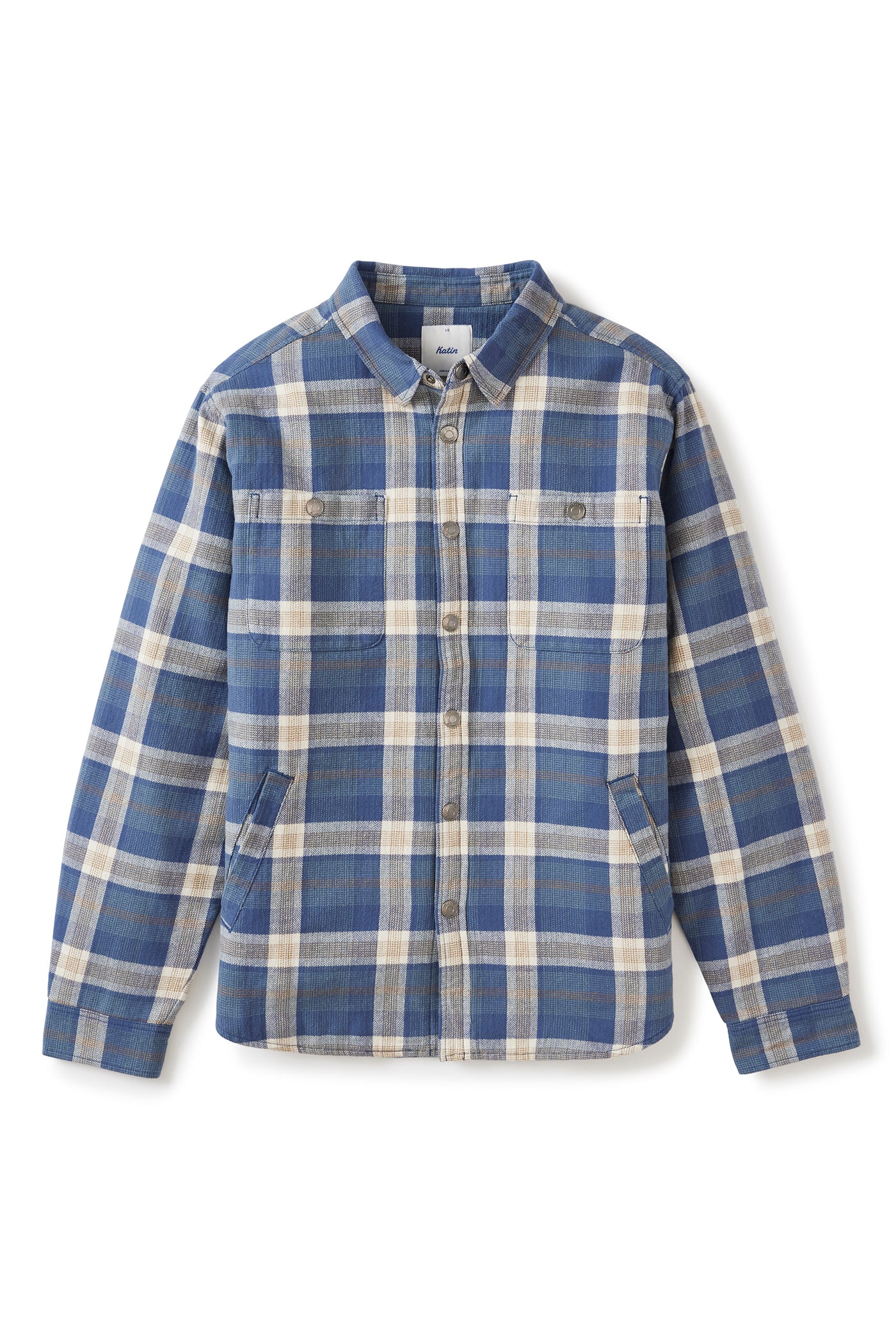 Harold Jacket in Blue Plaid | Katin