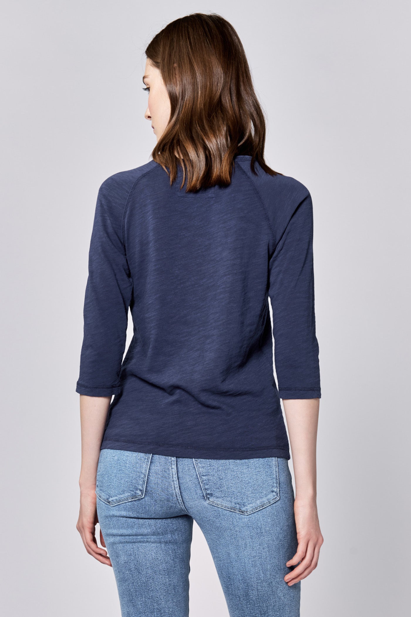 Sonoma 3/4 Sleeve Tee in Iris | Dear John