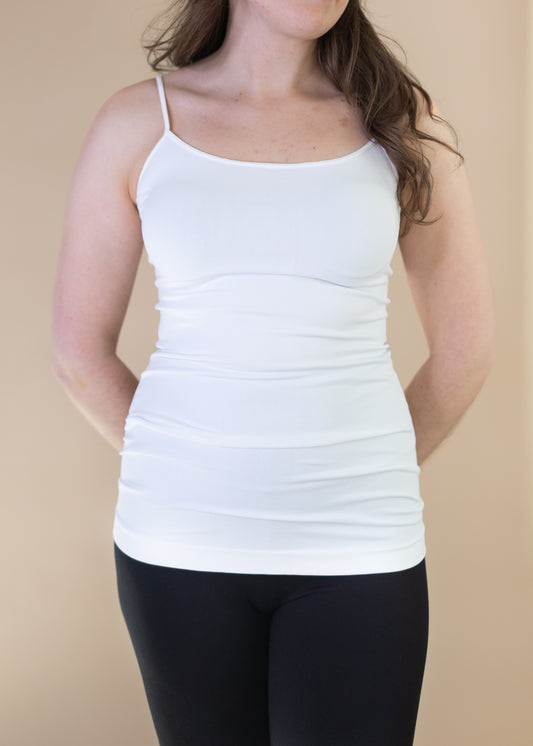 Signature Camisole in White | NikiBiki