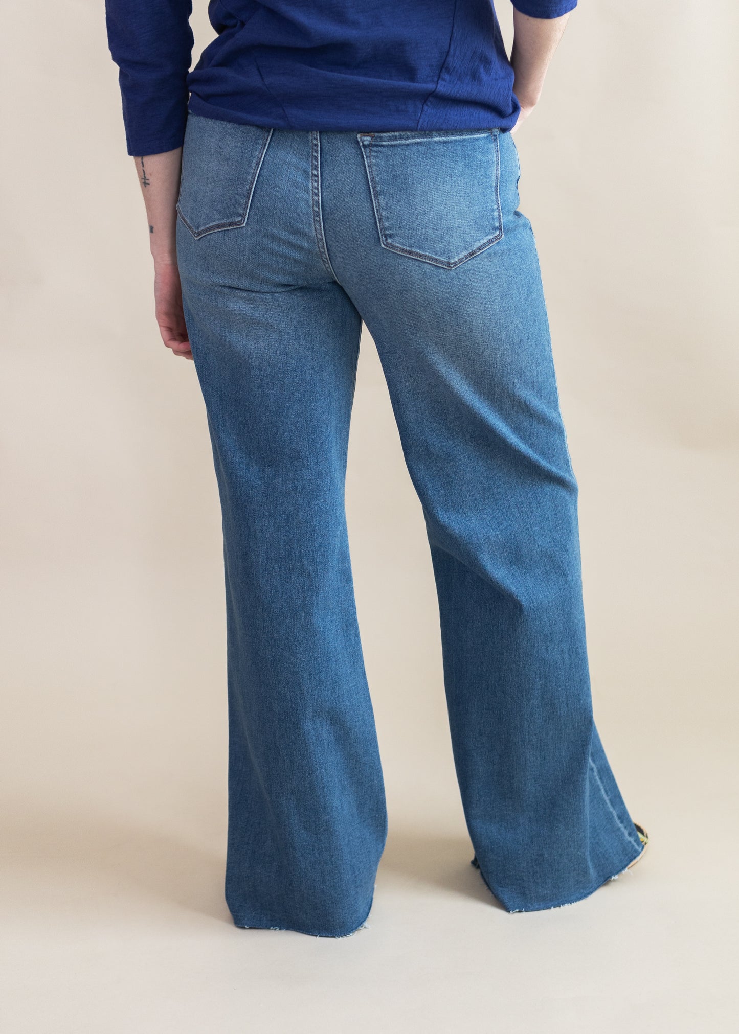 Fiona Raw Edge High Rise Jean in Norway | Dear John