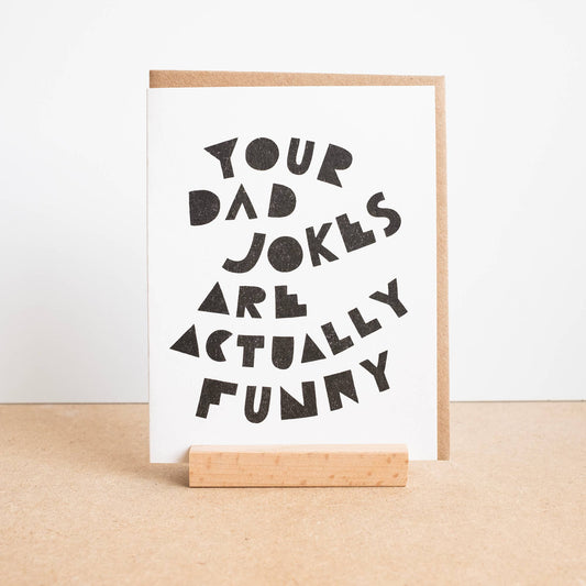 Dad Jokes Card