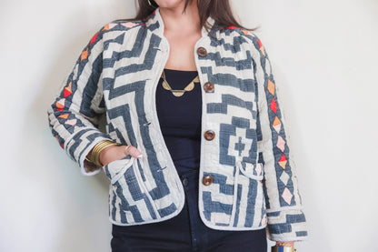 Hypnotic Short Quilted Jacket