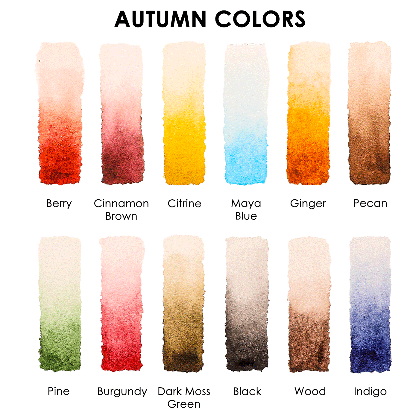 Autumn Pocket Watercolor Set