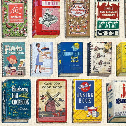 Classic Cookbooks 1000 Piece Puzzle
