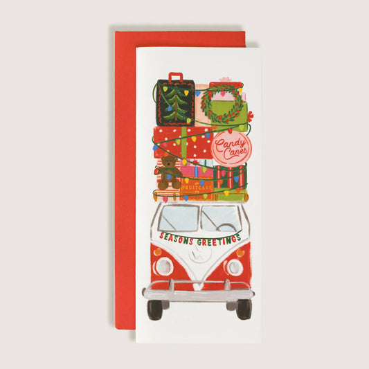 VW Bus Holiday Christmas Card