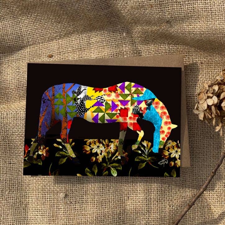 Sunday Walk Greeting Card