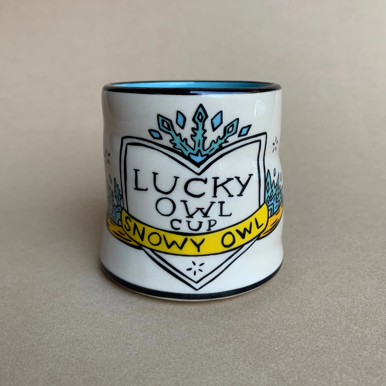 Lucky Snowy Owl Cup