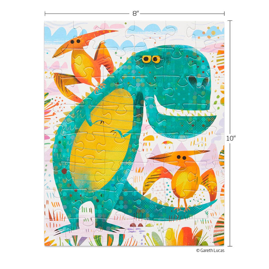 T-Rex and Friends 48 Piece Puzzle
