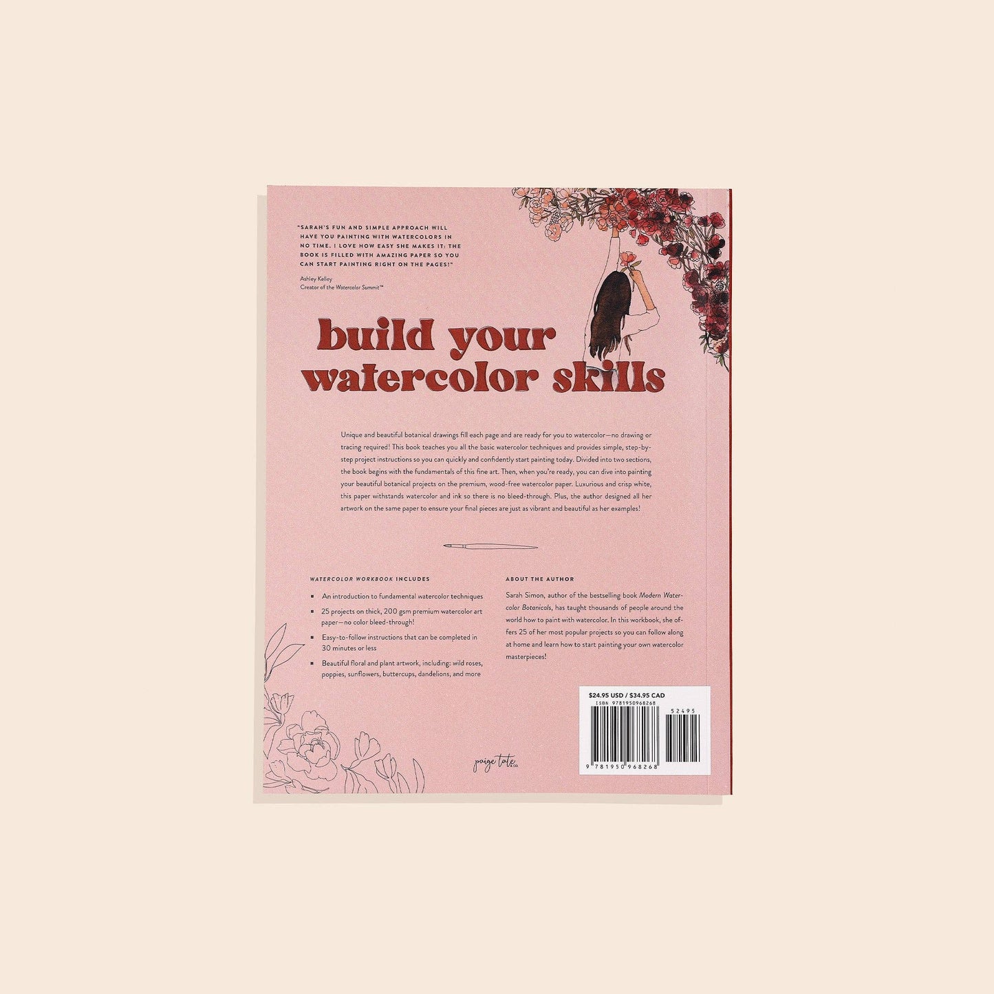 Botanical Watercolor Workbook