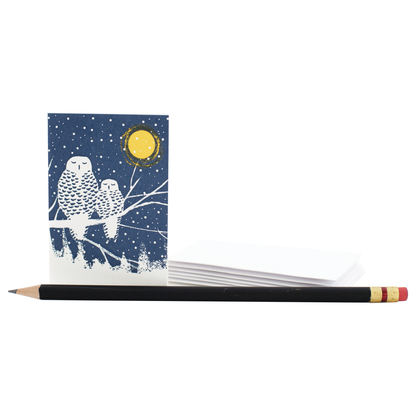 Mini Peaceful Owls Enclosure Card