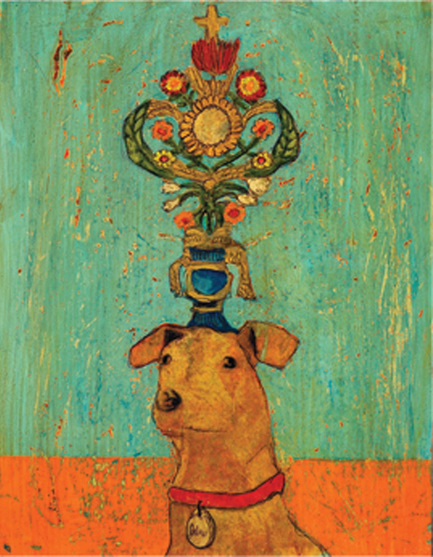 Crowned Greeting Card