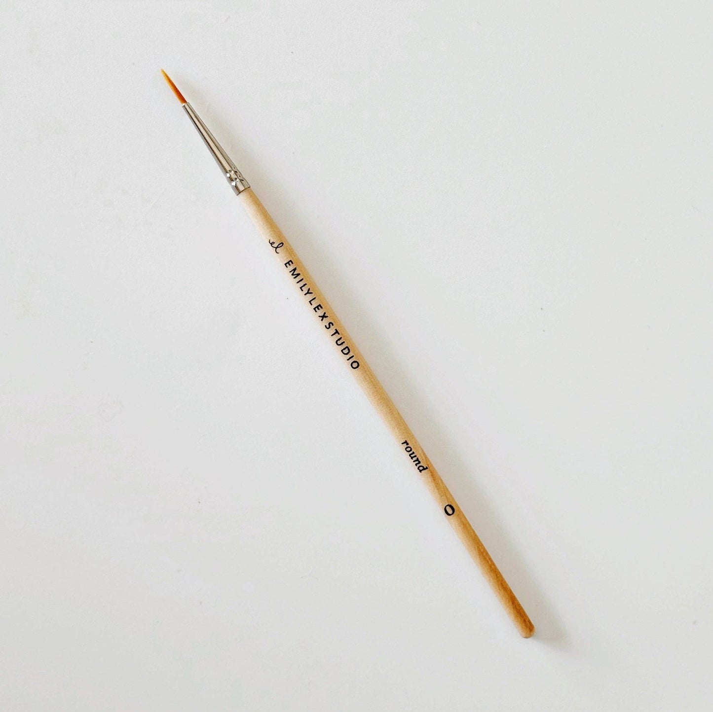 Set of Five Watercolor Paintbrushes