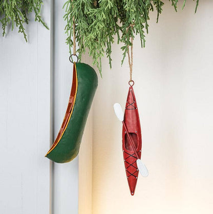 Red Kayak Ornament